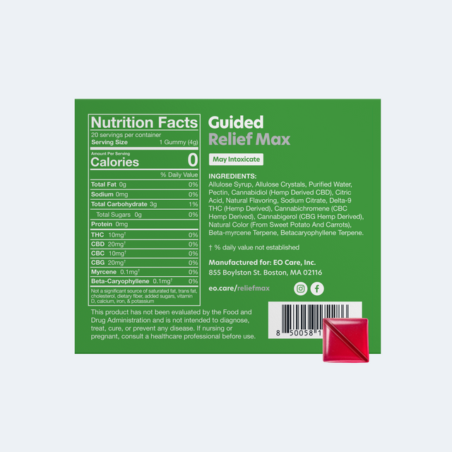 Guided Relief Max THC Gummies