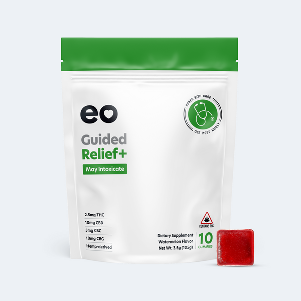 Guided Relief+ THC Gummies (10-Count)