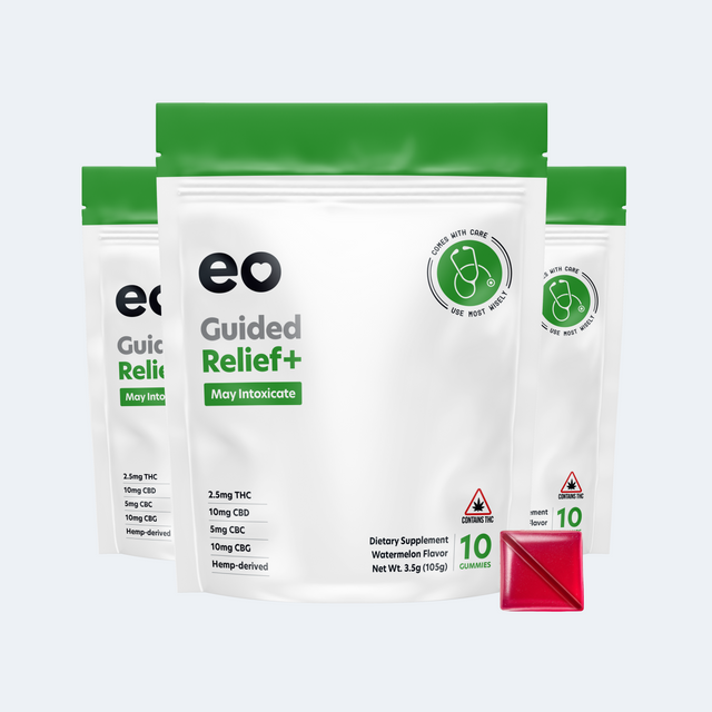 Guided Relief+ THC Gummies