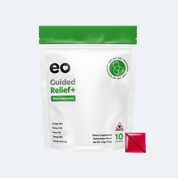 Guided Relief+ THC Gummies (10-Count)