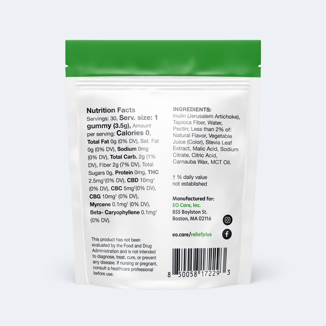 Guided Relief+ THC Gummies