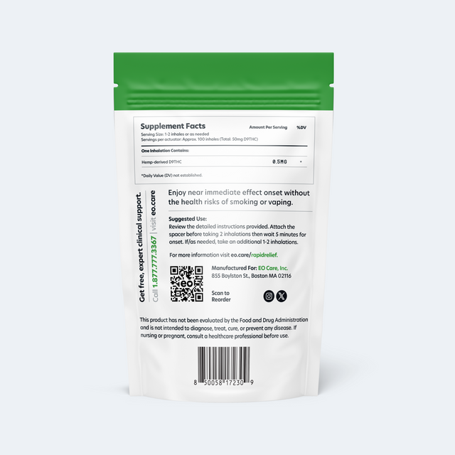 Guided Rapid Relief THC Inhaler