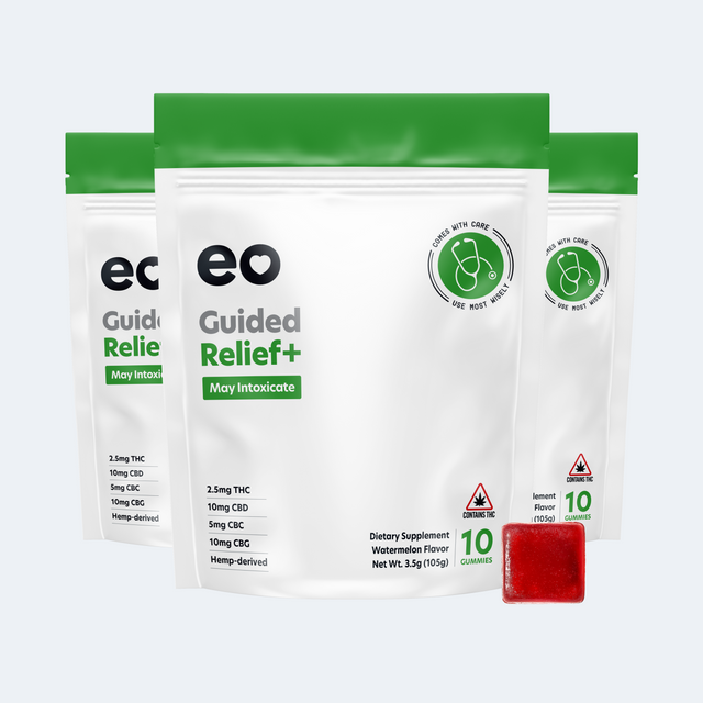 Guided Relief+ THC Gummies
